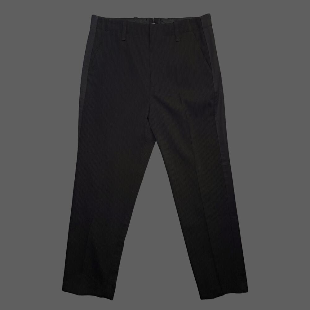 Rag & Bone Bradford Tuxedo Pant Black Pinstripe Mens Size 34 $368 MSRP